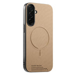 Cover posteriore magnetica in tessuto PU per telefono, For Galaxy S26+ 5G, For Galaxy S26 Ultra 5G, For Galaxy S26 5G