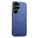 Cover posteriore magnetica in tessuto PU per telefono, For Galaxy S26+ 5G, For Galaxy S26 Ultra 5G, For Galaxy S26 5G