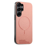 Cover posteriore magnetica in tessuto PU per telefono, For Galaxy S26+ 5G, For Galaxy S26 Ultra 5G, For Galaxy S26 5G