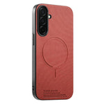 Cover posteriore magnetica in tessuto PU per telefono, For Galaxy S23 Ultra 5G, For Galaxy S23+ 5G, For Galaxy S23 5G