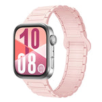 Cinturino per orologio in silicone magnetico con fibbia a tre perline e chiusura reversibile., For Huawei Watch Fit 5 / Fit 5 Pro / Fit 4