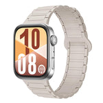 Cinturino per orologio in silicone magnetico con fibbia a tre perline e chiusura reversibile., For Huawei Watch Fit 5 / Fit 5 Pro / Fit 4
