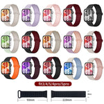 Cinturino per orologio in silicone magnetico con fibbia a tre perline e chiusura reversibile., For Huawei Watch Fit 5 / Fit 5 Pro / Fit 4