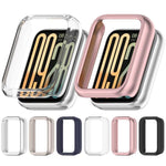 Custodia protettiva per orologio in policarbonato cavo a copertura parziale, For Xiaomi Smart Band 10 Pro Ceramic, For Xiaomi Smart Band 10 Pro