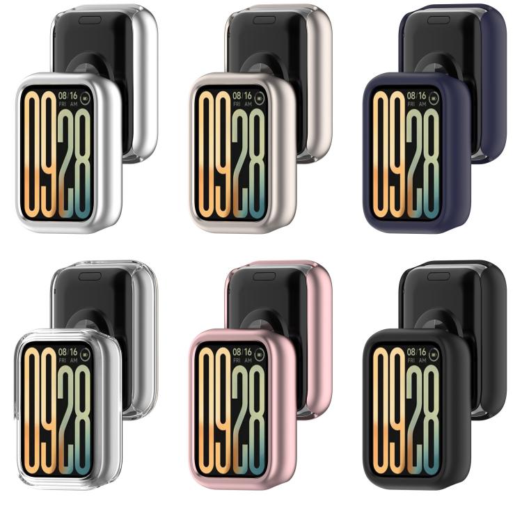 Custodia protettiva per orologio in policarbonato cavo a copertura parziale, For Xiaomi Smart Band 10 Pro Ceramic, For Xiaomi Smart Band 10 Pro