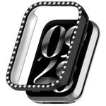 Custodia protettiva per orologio in policarbonato cavo con copertura parziale a diamante, For Xiaomi Smart Band 10 Pro Ceramic, For Xiaomi Smart Band 10 Pro