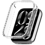 Custodia protettiva per orologio in policarbonato cavo con copertura parziale a diamante, For Xiaomi Smart Band 10 Pro Ceramic, For Xiaomi Smart Band 10 Pro