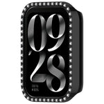 Custodia protettiva per orologio in policarbonato cavo con copertura parziale a diamante, For Xiaomi Smart Band 10 Pro Ceramic, For Xiaomi Smart Band 10 Pro
