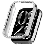 Custodia protettiva per orologio in policarbonato cavo con copertura parziale a diamante, For Xiaomi Smart Band 10 Pro Ceramic, For Xiaomi Smart Band 10 Pro