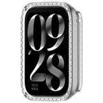 Custodia protettiva per orologio in policarbonato cavo con copertura parziale a diamante, For Xiaomi Smart Band 10 Pro Ceramic, For Xiaomi Smart Band 10 Pro
