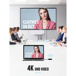 Lemorele K12U Trasmettitore wireless USB One-Click compatibile con HDMI per presentazioni, K12U