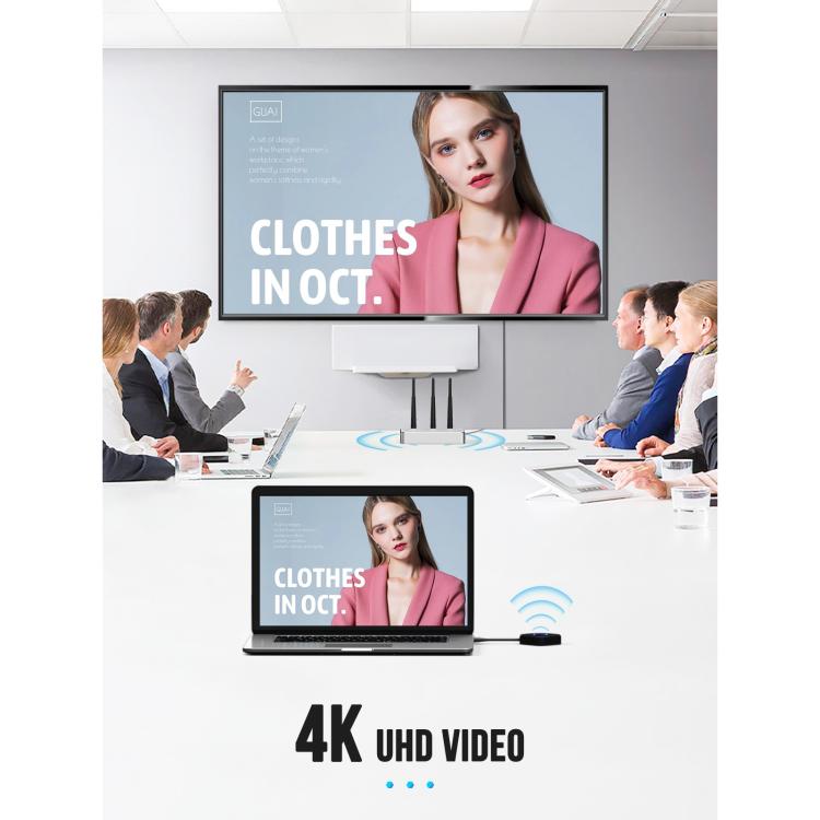 Lemorele K12U Trasmettitore wireless USB One-Click compatibile con HDMI per presentazioni, K12U
