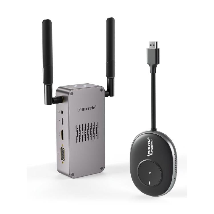 Lemorele Q5R18 USB One-Click Wireless HDMI-compatible Transmitter for Presentations
