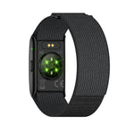 Braccialetto intelligente Bluetooth H59max+ senza schermo con cinturino in nylon, supporto per promemoria chiamate in arrivo / report salute AI