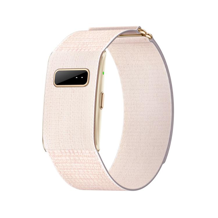 Braccialetto intelligente Bluetooth H59max+ senza schermo con cinturino in nylon, supporto per promemoria chiamate in arrivo / report salute AI