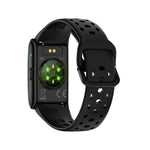 Braccialetto intelligente Bluetooth senza schermo H59max+ con cinturino in silicone, supporto per notifiche di chiamate in arrivo e report sullo stato di salute tramite intelligenza artificiale.