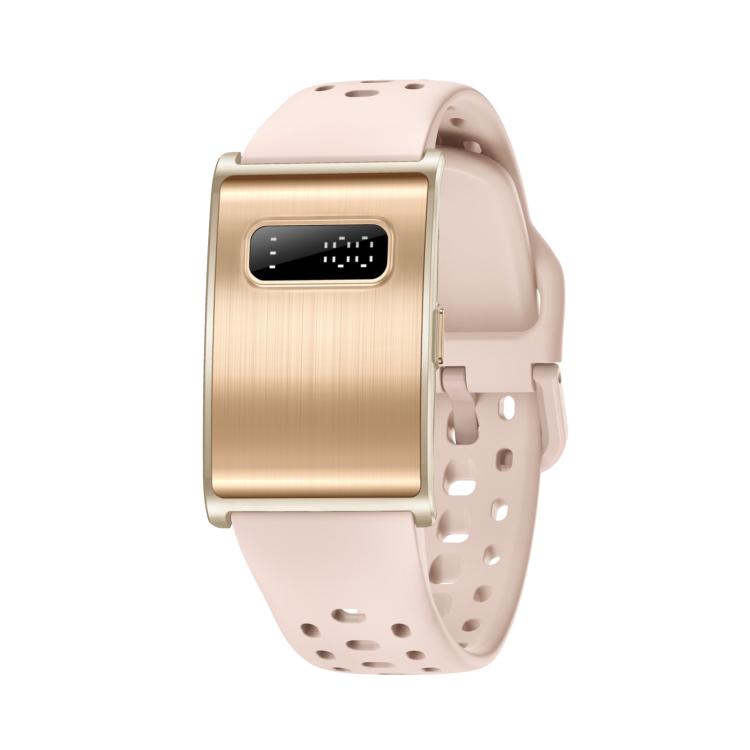 Braccialetto intelligente Bluetooth senza schermo H59max+ con cinturino in silicone, supporto per notifiche di chiamate in arrivo e report sullo stato di salute tramite intelligenza artificiale.