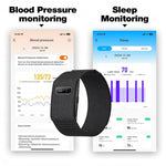 Braccialetto intelligente Bluetooth senza schermo H59max+ con cinturino in silicone, supporto per notifiche di chiamate in arrivo e report sullo stato di salute tramite intelligenza artificiale.
