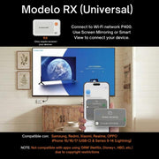 Trasmettitore video wireless Lemorele P400 con USB-C e HDMI 1080p