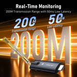 Lemorele R1040 Extender wireless HDMI 1 TX 4 RX Trasmettitore video multischermo HD 1080P