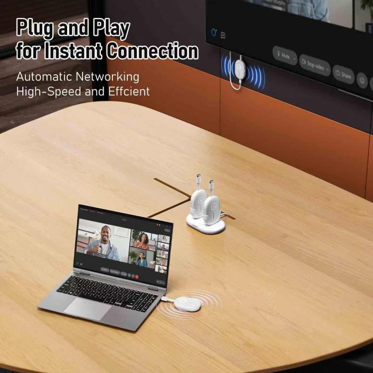 Set trasmettitore wireless Lemorele G500 compatibile con HDMI, plug and play, risoluzione 1080P, portata 50 m.