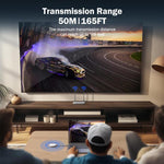 Set trasmettitore wireless Lemorele G52R1 compatibile con HDMI, 1080P, 50 m, HDMI, VGA, adattatore audio da 3,5 mm