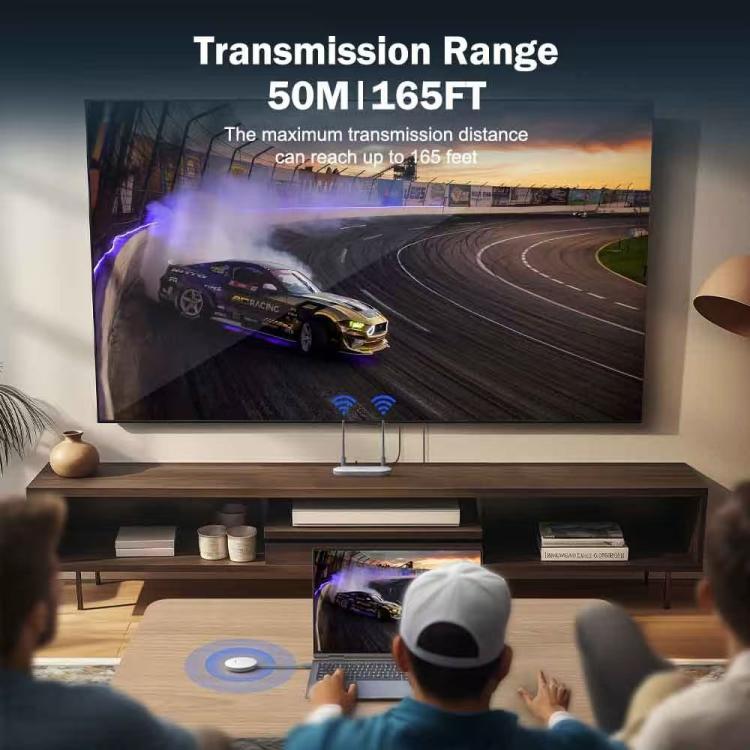 Set trasmettitore wireless Lemorele G60 USB-A 1080P 50M HDMI VGA estensione audio da 3,5 mm