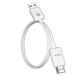 Set trasmettitore wireless Lemorele P100 compatibile con HDMI, 1080P, WiFi 5GHz, adattatore a lungo raggio fino a 50M