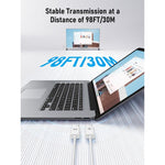 Set trasmettitore wireless Lemorele P100 compatibile con HDMI, 1080P, WiFi 5GHz, adattatore a lungo raggio fino a 50M