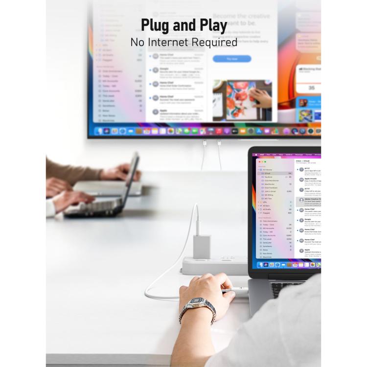 Set trasmettitore wireless Lemorele P100 compatibile con HDMI, 1080P, WiFi 5GHz, adattatore a lungo raggio fino a 50M