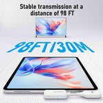 Set trasmettitore wireless Lemorele P10 USB-C 1080P WiFi 5GHz Adattatore a lungo raggio 50M