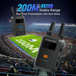 Trasmettitore video wireless Lemorele R5000 1 ingresso 1 uscita loop 1TX a 4RX 1080P 200M Extender compatibile HDMI