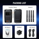 Trasmettitore video wireless Lemorele R1100 da 1TX a 4RX 1080P 200M con adattatore loop out compatibile HDMI