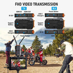 Lemorele R100 Wireless Video Transmitter 1080P 200M HDMI Loop Out 1TX To 4RX Extender