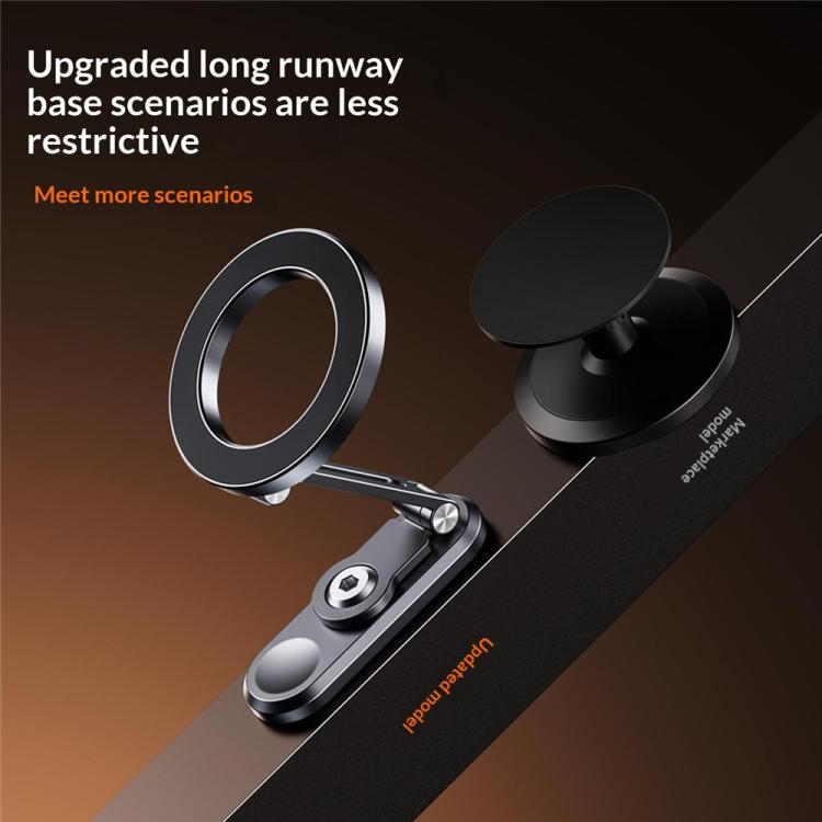 Supporto per telefono pieghevole Z25 con rotazione a 360 gradi e supporto magnetico a doppia faccia., Z25