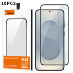 10 pezzi Kalebol Pellicola in vetro temperato HD serigrafata ad alta copertura, curva, con colla completa, in alluminio, anti-impronta, con stampa integrale., For Galaxy S25 5G, For Galaxy S25+ 5G, For Galaxy S25 Ultra 5G, For Galaxy S24 Ultra 5G      ...