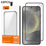 10 pezzi Kalebol Pellicola in vetro temperato HD serigrafata ad alta copertura, curva, con colla completa, in alluminio, anti-impronta, con stampa integrale., For Galaxy S25 5G, For Galaxy S25+ 5G, For Galaxy S25 Ultra 5G, For Galaxy S24 Ultra 5G      ...