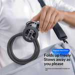 Supporto magnetico per telefono da collo con rotazione a 360 gradi G03, staffa indossabile per registrazione video POV