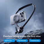 Supporto magnetico per telefono da collo con rotazione a 360 gradi G03, staffa indossabile per registrazione video POV