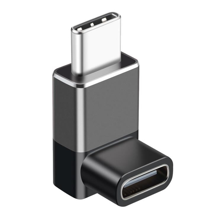 Adattatore ENKAY ENK-AT132 USB C a 90 gradi, convertitore di estensione USB4 Thunderbolt 4/3 da 40 Gbps., 2 Pcs, 1 Pcs