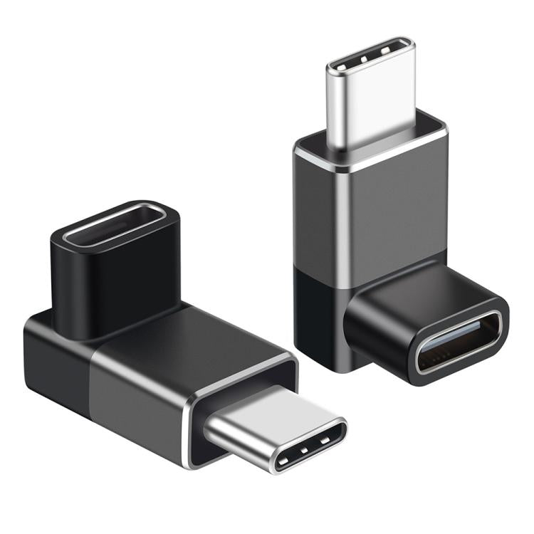 Adattatore ENKAY ENK-AT132 USB C a 90 gradi, convertitore di estensione USB4 Thunderbolt 4/3 da 40 Gbps., 2 Pcs, 1 Pcs