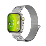 Cinturino per orologio in acciaio inossidabile magnetico Milanese con connettore Titan Head Connector., For Huawei Watch Fit 5 / Fit 5 Pro / Fit 4