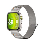Cinturino per orologio in acciaio inossidabile magnetico Milanese con connettore Titan Head Connector., For Huawei Watch Fit 5 / Fit 5 Pro / Fit 4