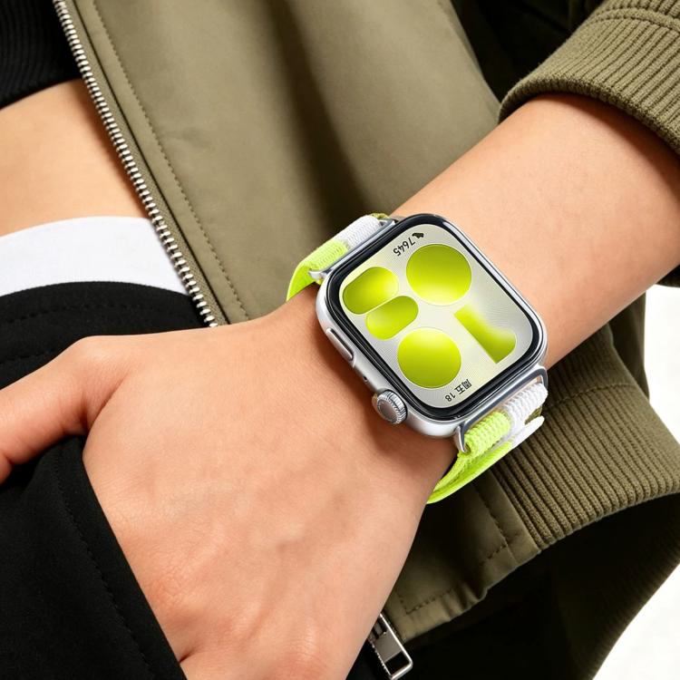 Cinturino per orologio con inserti in metallo e cuciture in nylon, realizzato con filato di piuma., For Huawei Watch Fit 5 / Fit 5 Pro / Fit 4