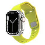 Cinturino per orologio in silicone con fibbia a chiodo rovesciata a trama irregolare., For Apple Watch 42mm / 41mm / 40mm / 38mm