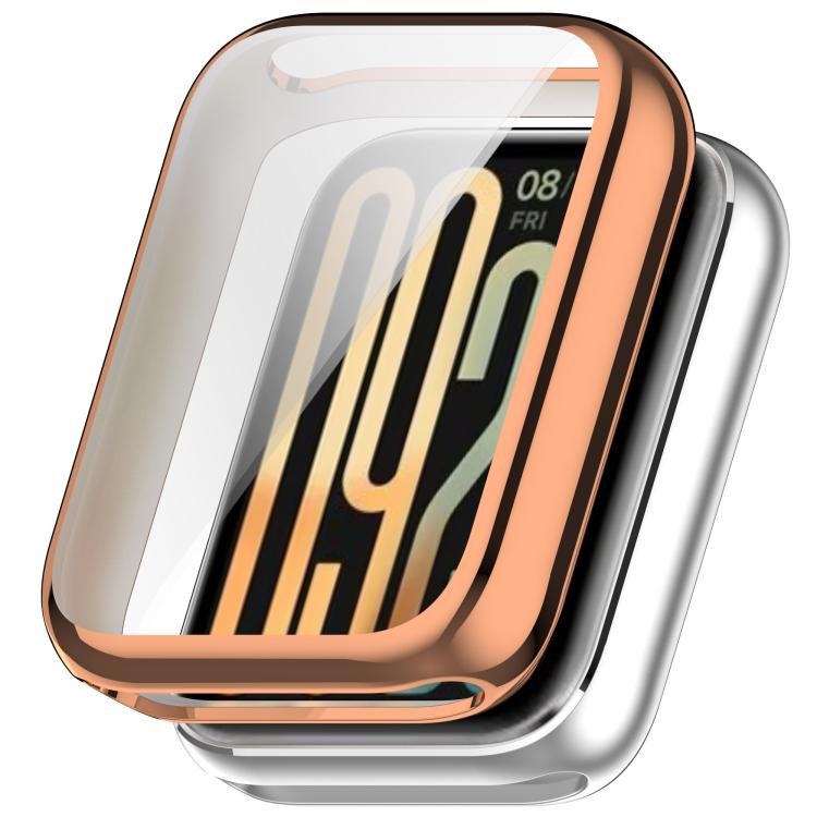 Custodia protettiva per orologio in TPU elettrolitico a copertura totale, For Xiaomi Smart Band 10 Pro