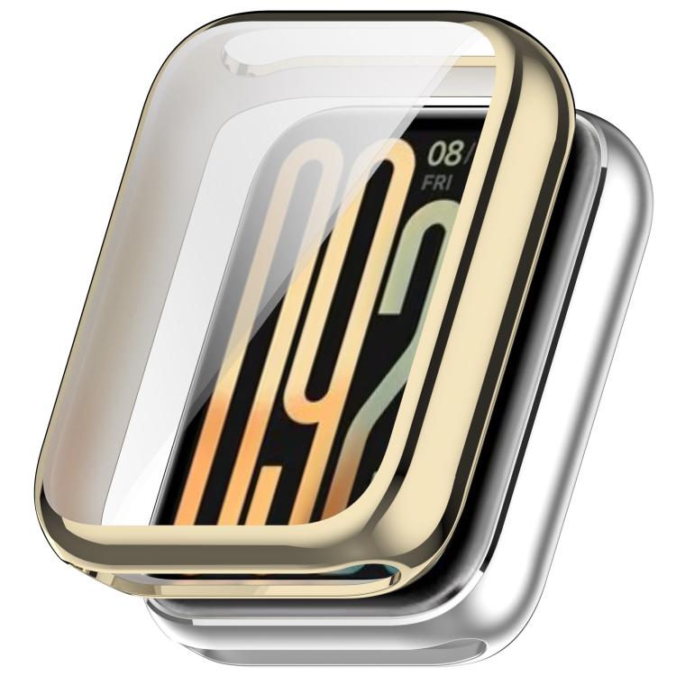 Custodia protettiva per orologio in TPU elettrolitico a copertura totale, For Xiaomi Smart Band 10 Pro Ceramic