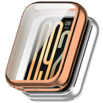 Custodia protettiva per orologio in TPU elettrolitico a copertura totale, For Xiaomi Smart Band 10 Pro Ceramic