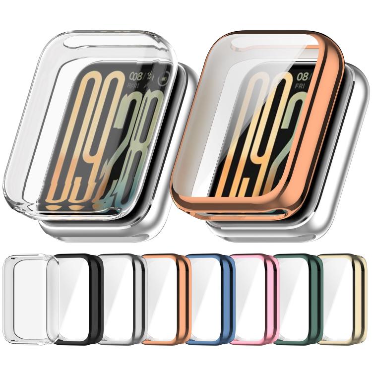 Custodia protettiva per orologio in TPU elettrolitico a copertura totale, For Xiaomi Smart Band 10 Pro Ceramic