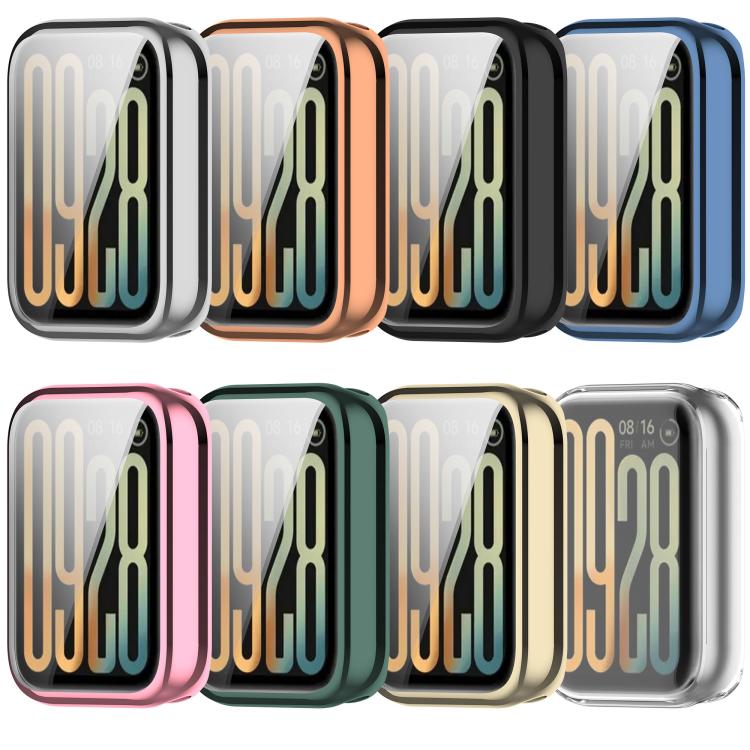 Custodia protettiva per orologio in TPU elettrolitico a copertura totale, For Xiaomi Smart Band 10 Pro Ceramic